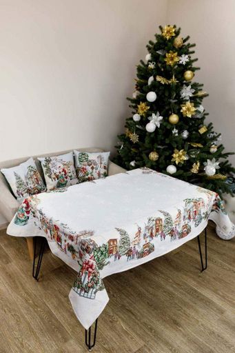 Скатерть гобеленовая 135х240 см VILLAGE (031876) (1576891)