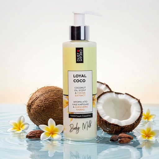 Молочко для тела DUST+CREAM Loyal Coco с экстрактом какао, 200 мл