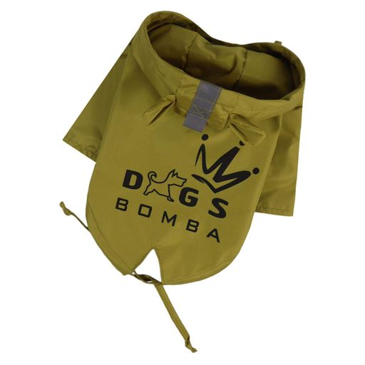 Дощовик DOGS BOMBA  для собак, парка DB, колір лайм 2 розмір (1579097)