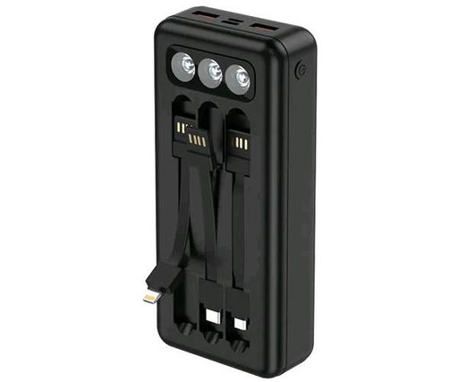 Универсальная мобильная батарея (УМБ) повербанк Power Bank XO PR131 PD 20W QC3.0 22.5W 10000 mAh черный (ЦУ-00033772_947) (1584697)