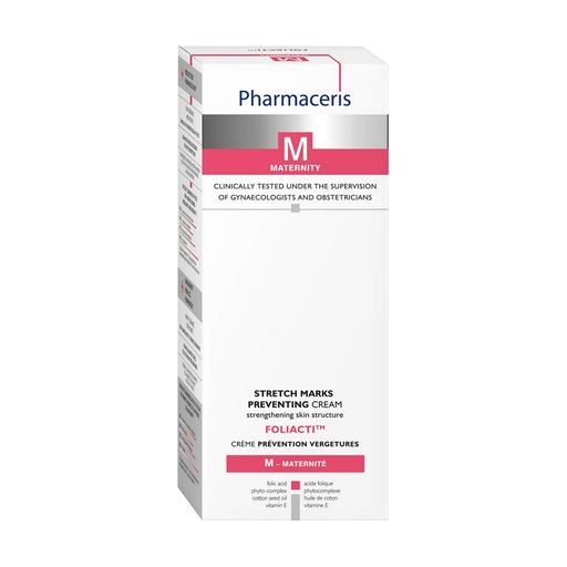 Крем для тіла Pharmaceris M Foliacti Stretch Marks Preventing Cream проти розтяжок, 150 мл