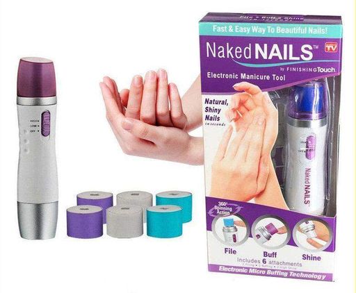 Прибор для полировки и шлифовки ногтей As Seen On TV Naked Nails (2_005947) (1590844)