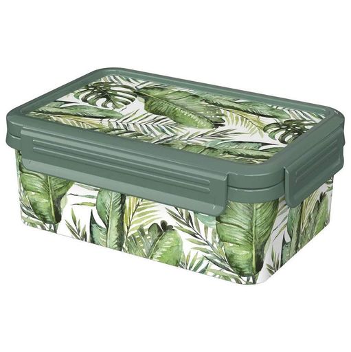 Ланч-бокс для еды Ernesto ER-15096 на 2 отделения 19.5x13x8 см Green (3_07286) (1592673)