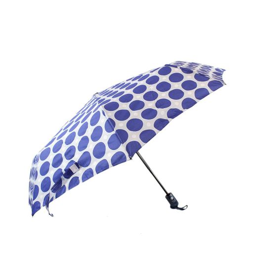 Парасолька складна автомат Dots (8 спиць купол 95 см) Light Blue (1593260)