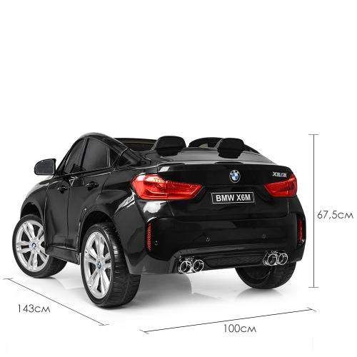 Дитячий електромобіль Bambi Racer Джип JJ2168EBLR-2 12V 2x120W Чорний (1593653)