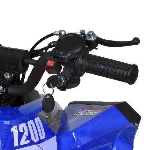 Дитячий електроквадроцикл Bambi Racer E-XBW-1200-4 1 48V 1200W Синій (1593680)