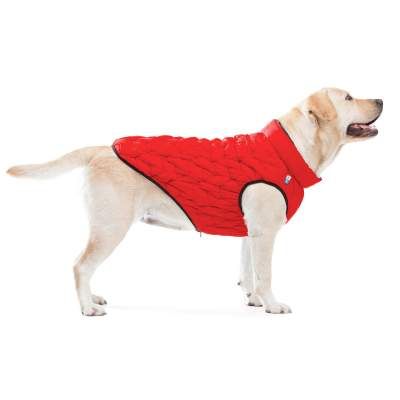 Курточка для животных Collar AiryVest UNI двусторонняя M 43 красно-черная (2540) (1594101)