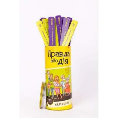 Настільна гра Fun Games Shop Правда або Дія: Сімейна, українська (FGS23) (1594953)