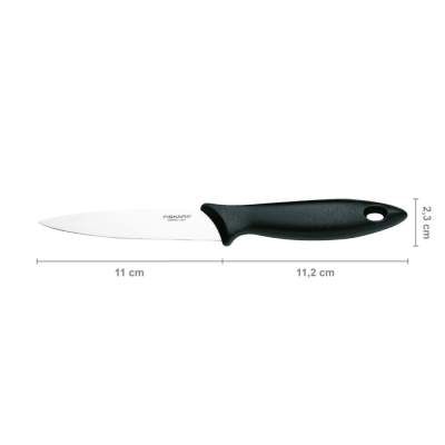 Кухонный нож Fiskars Essential для коренеплодів 11 см (1065568) (1596570)