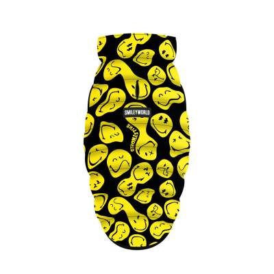 Курточка для животных WAUDOG Clothes "Смайлики на черном" S40 (406-0181) (1596837)