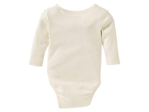 Боді з довгими рукавами для дівчинки Lupilu LIDL 290574-1 074-80 см (6-12 months) білий (1597765)