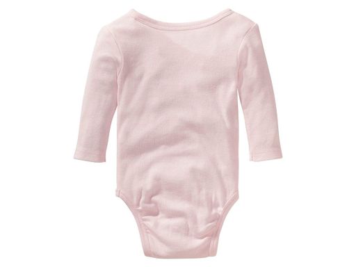 Боди с длинными рукавами для девочки Lupilu LIDL 290574-2 086-92 см (12-24 months) Розовый (1597776)