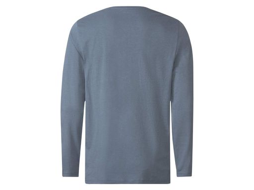Пижама (лонгслив и штаны) для мужчины Livergy LIDL 365120 S Синий (1597985)