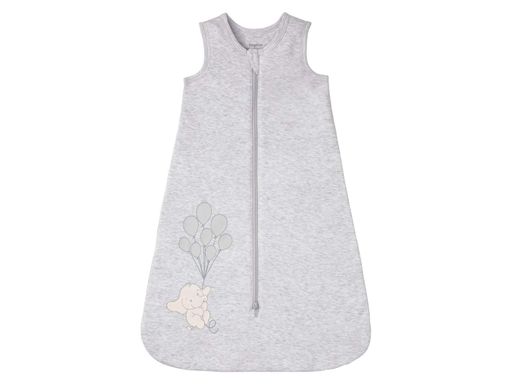 Спальный мешок хлопковый утепленный для мальчика Lupilu LIDL 363892 050-68 см (0-6 months) Серый (1598053)