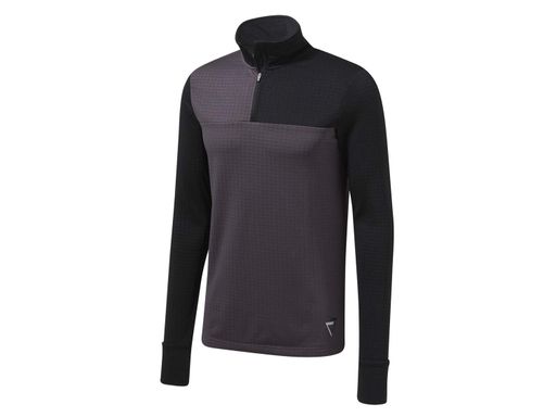 Термо-реглан на микрофлисе для мужчины Crivit LYCRA® 426421 XL графитовый (1598341)