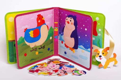 Фетрова книга Розумний малюк 3969 Різнокольоровий shop (9789664403969) (1599247)