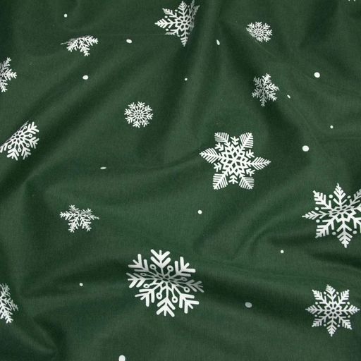 Простирадло на резинці фланель 80х160 SNOWFLAKES FOREST COSAS (4822052475270) (1605921)
