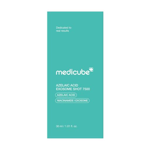 Сыворотка для лица Medicube Azelaic Acid Exosome Shot 7500 с азелаиновой кислотой, экзосомами и спикулами, 30 мл