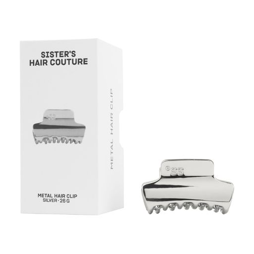 Заколка-краб для волос Sister's Aroma Hair Couture Metal Hair Clip, Silver, 1 шт