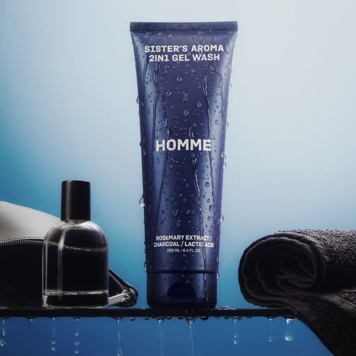 Чоловічий гель для душу 2 в 1 Sister's Aroma Homme 2 in 1 Gel Wash, 250 мл