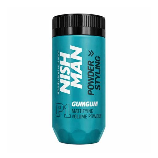 Мужская матовая пудра для укладки волос Nishman Gum Gum Mattifying