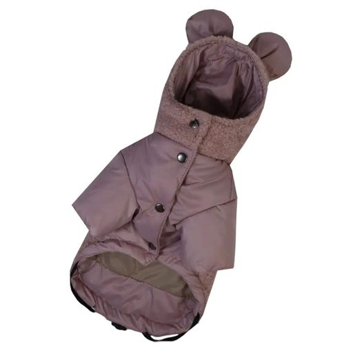 Куртка DOGS BOMBA для собак Teddy, цвет пудра, 3 размер (1612280)