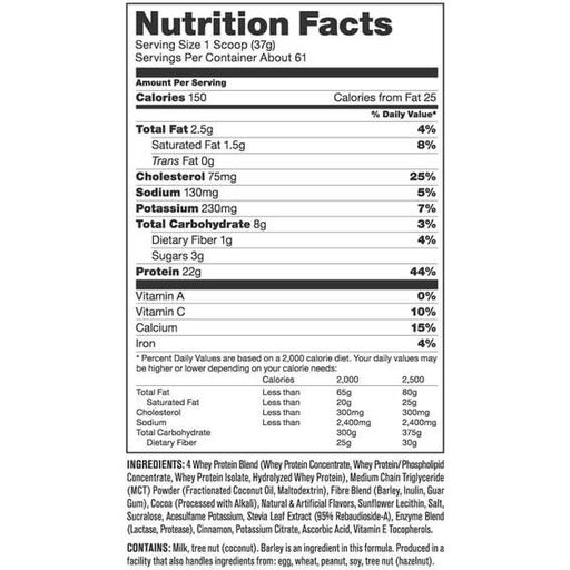 Протеїн Mutant Whey 4540 g /122 servings/ Vanilla Ice Cream (1612331)