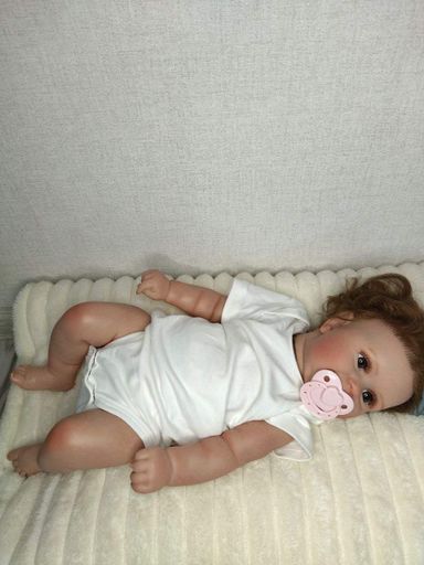 Лялька реборн  OtardDolls дівчинка Моллі Reborn можна купати вініл- силіконова 45 см  (М11040143) (1614331)
