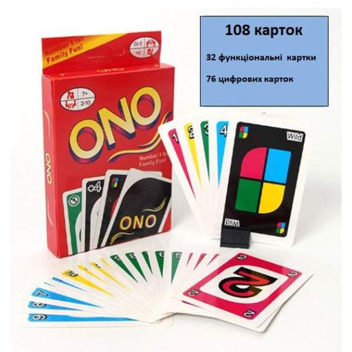 Настільна карткова гра UNO Класична (М420107) (1614428)