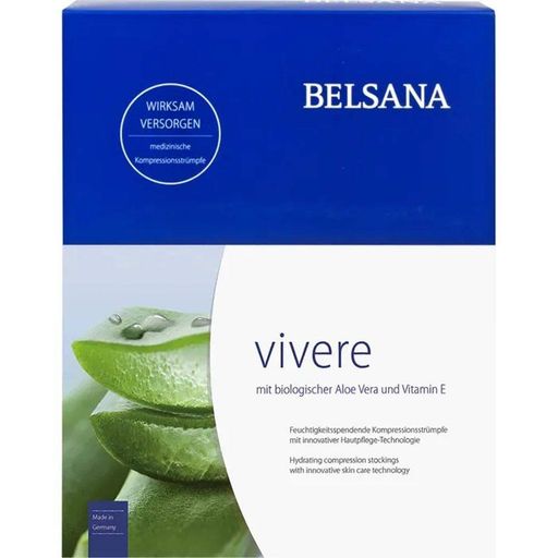Компрессионные чулки Belsana Vivere 2 класс, открытый носок, карамельный 3 (1615799)