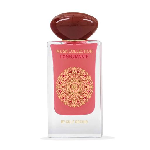 Парфумований набір унісекс Gulf Orchid Pomegranate Musk Collection Set (парфумована вода, 60 мл + парфумований спрей для тіла, 250 мл + олійні парфуми, 12 мл)