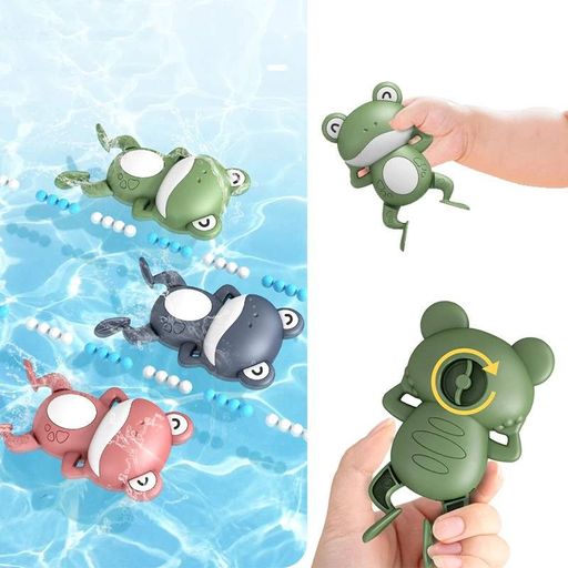 Игрушка для ванной Macroupta Заводная лягушка Frog Red (1616697)