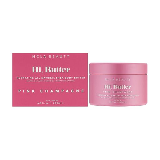 Уценка! Баттер для тела NCLA BEAUTY Hi, Butter Hydrating All Natural Shea Body Butter Розовое шампанское, 200 мл