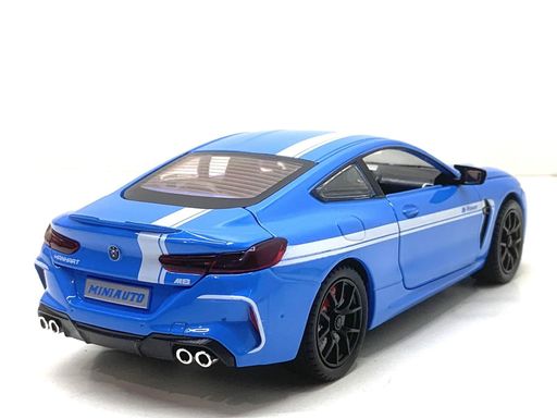 Машина Автосвит BMW M8 инерционная открываются двери капот багажник 20 см Синяя (AP-2056) (1624668)