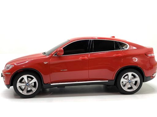 Машина  Rastar на радиоуправлении  BMW X6  масштаб  1:24 Красная (31700) (1624801)