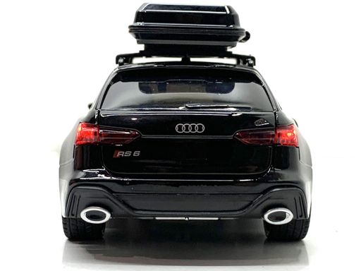 Машина Автосвіт Audi rs 6 інерційна відчиняються двері капот багажник 20,5 см Чорний (AP-2070) (1624924)