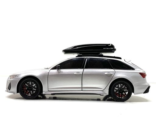 Машина Автосвіт Audi rs 6 інерційна відчиняються двері капот багажник 20,5 см Сірий (AP-2070) (1624934)