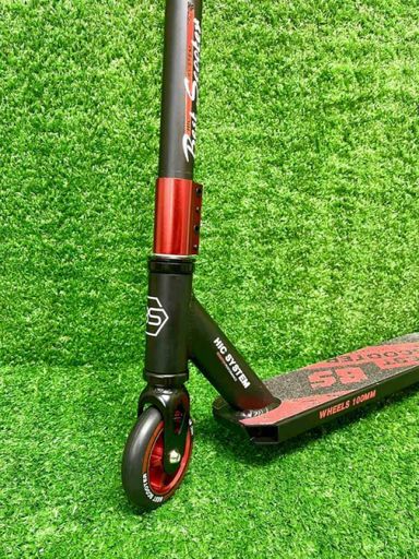 Самокат трюковой Best Scooter HIC система пеги алюминиевый диск и дека колеса PU Красный (С-40313) (1624988)