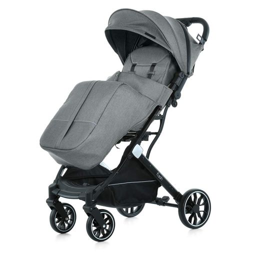 Коляска детская FLASH Stone Gray прогулочная с чехлом на ножки Темна-Серая (M 5727-1) (1625087)