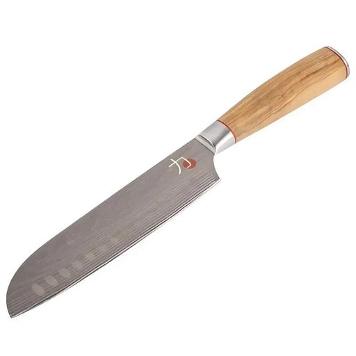 Кухонний ніж MasterPro Tetsu, сантоку, 17.5 см, бежевий (m500041) (1625166)