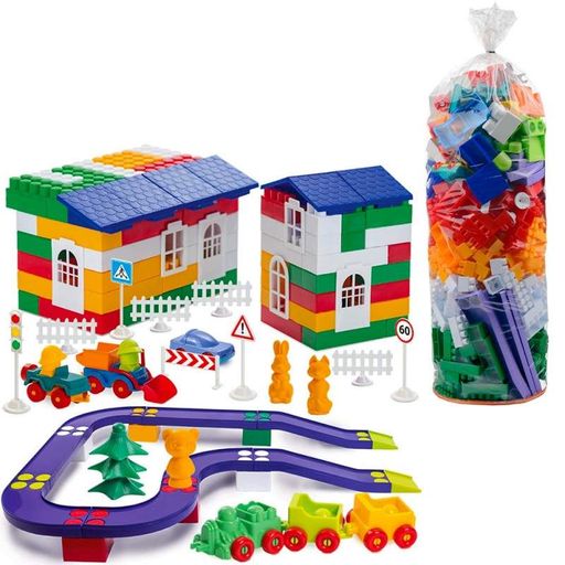 Конструктор Colorplast Лідер №8 400 деталей Різнокольоровий (1628565)