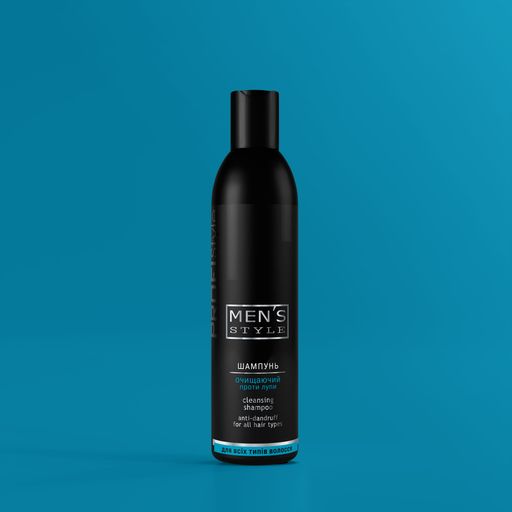 Мужской очищающий шампунь Profi Style Men's Style Cleaning Shampoo против перхоти, 250 мл