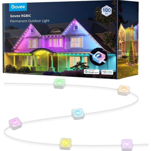 Умная светодиодная гирлянда Govee H705A Permanent Outdoor Lights RGBIC 30м (H705A3D1) [145625] (1632003)