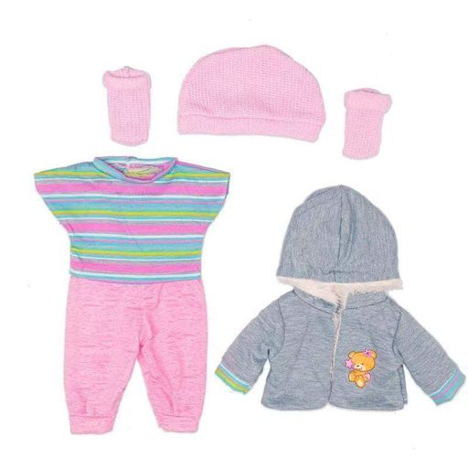 Набор одежды для куклы Беби Борн  40- 43 см / Baby Born брючки курточка шапочка носки 8376 (1632085)