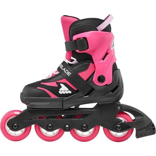 Ролики Rollerblade Microblade  36.5-40 Black/Pink (1012-86B0751530-NJ02-36.5-40) (1632553)