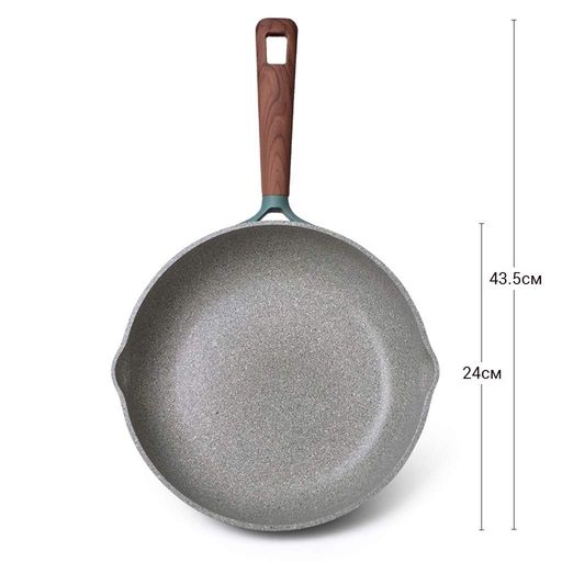 Сковоріда для жарки Fissman FIRENZE 24x6 см (14276) (1633663)