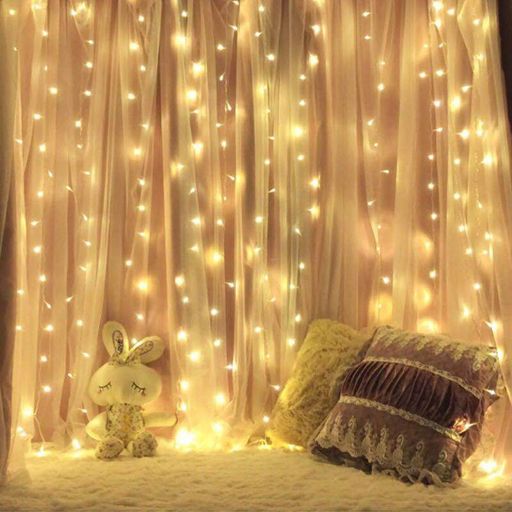 Гирлянда LED шторная Xmas 2×2 м 160 ламп на медном проводе (1635582)