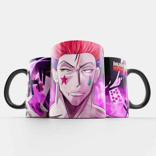 Чашка Fan Girl Хісока Хантер х Хантер - Hunter x Hunter (15849) 330 мл Чорний (1638384)