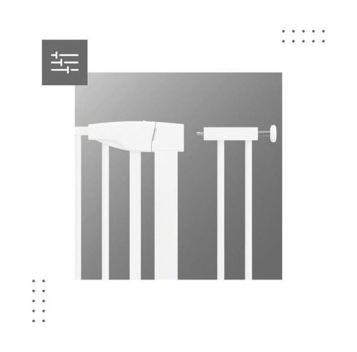 Бар'єр міжкімнатний-сходовий Tulano Guardian 3.5 76х110 см White (1639637)