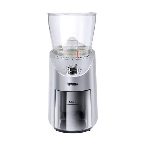 Кофемолка Nivona NICG130 жернова электрическая емкость 200 г таймер регулировка степени помола мощность 100 Вт Серебристый (NICG130) (1639655)